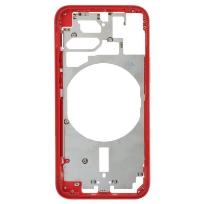 Lcd Frame Middle Chassis For Apple Iphone 12 Mini Red By - Maxbhi Com