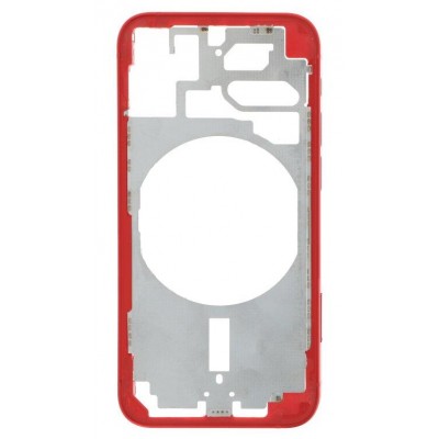 Lcd Frame Middle Chassis For Apple Iphone 12 Mini Red By - Maxbhi Com