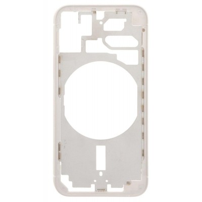 Lcd Frame Middle Chassis For Apple Iphone 12 Mini White By - Maxbhi Com