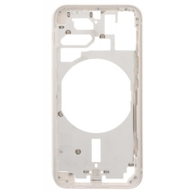 Lcd Frame Middle Chassis For Apple Iphone 12 Mini White By - Maxbhi Com