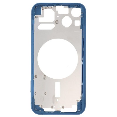 Lcd Frame Middle Chassis For Apple Iphone 13 Blue By - Maxbhi Com