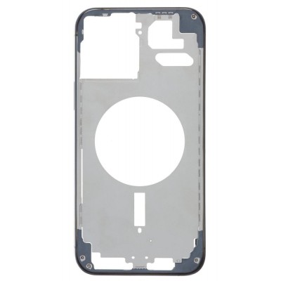 Lcd Frame Middle Chassis For Apple Iphone 13 Pro Max Blue By - Maxbhi Com