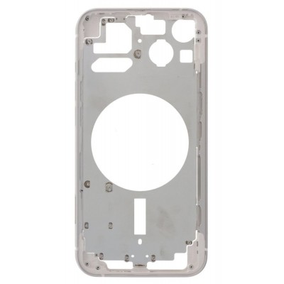 Lcd Frame Middle Chassis For Apple Iphone 13 White By - Maxbhi Com