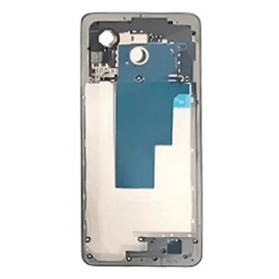 Middle Frame Ring Only For Oppo A3 5g Blue By - Maxbhi Com