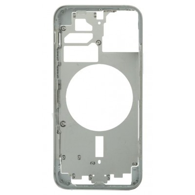 Lcd Frame Middle Chassis For Apple Iphone 12 Pro White By - Maxbhi Com