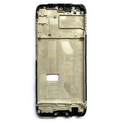 Lcd Frame Middle Chassis For Realme Narzo 30a Black By - Maxbhi Com