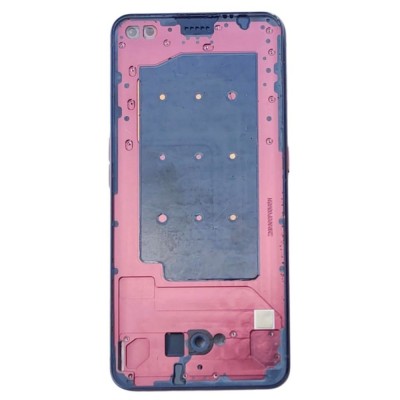 Lcd Frame Middle Chassis For Realme X50 Pro 5g Red By - Maxbhi Com