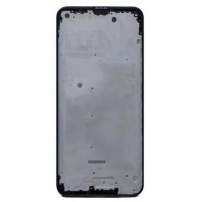 Lcd Frame Middle Chassis For Infinix Hot 9 Pro Black By - Maxbhi Com