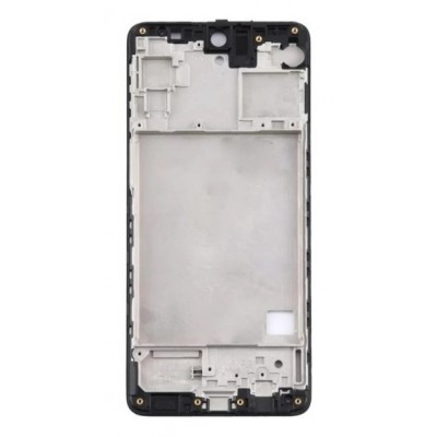 Lcd Frame Middle Chassis For Samsung Galaxy F62 Black By - Maxbhi Com