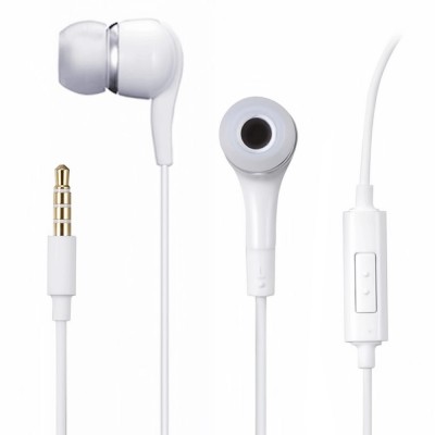 Earphone for Spice M-5500 PDA - Handsfree, In-Ear Headphone, White
