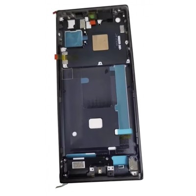 Lcd Frame Middle Chassis For Zte Nubia Z40 Pro 5g Black By - Maxbhi Com