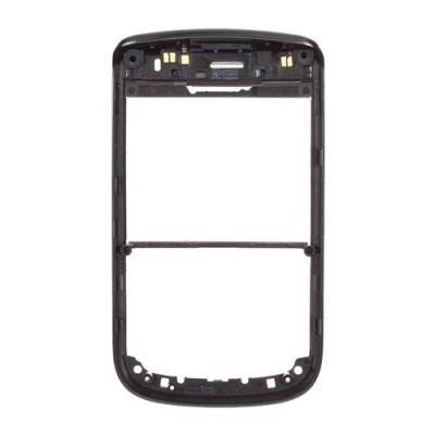 Front Cover For Blackberry Bold 9650 Black - Maxbhi Com