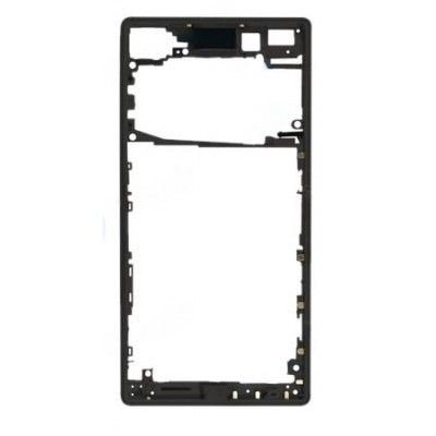 Middle Frame Ring Only For Sony Xperia Z5 Dual Black By - Maxbhi Com