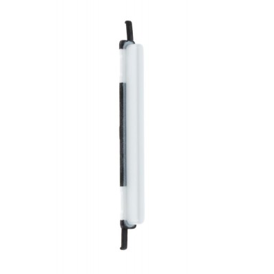 Volume Side Button Outer For Samsung Galaxy A12 White By - Maxbhi Com