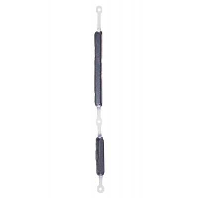 Volume Side Button Outer For Samsung Galaxy Tab A7 Lite Black By - Maxbhi Com