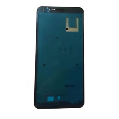 Lcd Frame Middle Chassis For Asus Zenfone Max Plus M2 Zb634kl Black By - Maxbhi Com