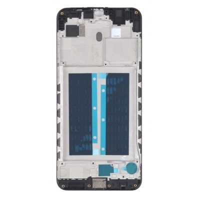 Lcd Frame Middle Chassis For Zte Blade V10 Black By - Maxbhi Com