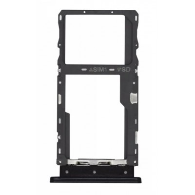 Sim Card Holder Tray For Alcatel 3 2019 Black - Maxbhi Com