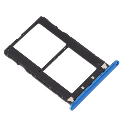 Sim Card Holder Tray For Tecno Spark Plus Blue - Maxbhi Com