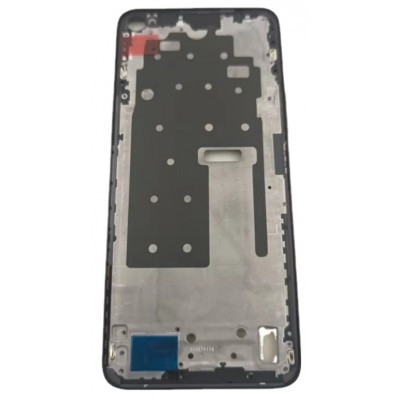 Lcd Frame Middle Chassis For Honor X20 Silver By - Maxbhi Com