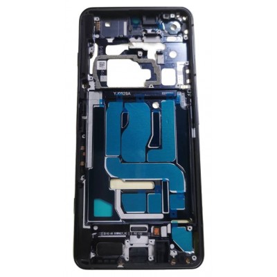 Lcd Frame Middle Chassis For Xiaomi Black Shark 4s Pro Black By - Maxbhi Com