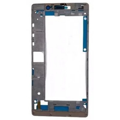 Middle Frame Ring Only For Huawei P8max Grey By - Maxbhi Com