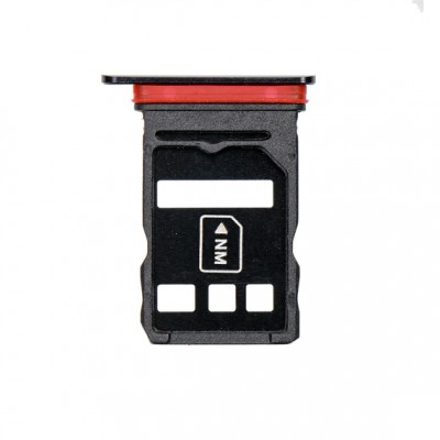 Sim Card Holder Tray For Huawei Mate 30 5g Black - Maxbhi Com
