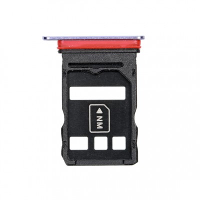 Sim Card Holder Tray For Huawei Mate 30 5g Silver - Maxbhi Com