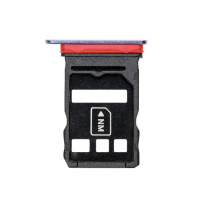 Sim Card Holder Tray For Huawei Mate 30 5g Purple - Maxbhi Com