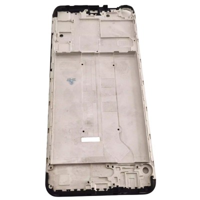 Lcd Frame Middle Chassis For Htc Desire 20 Pro Black By - Maxbhi Com