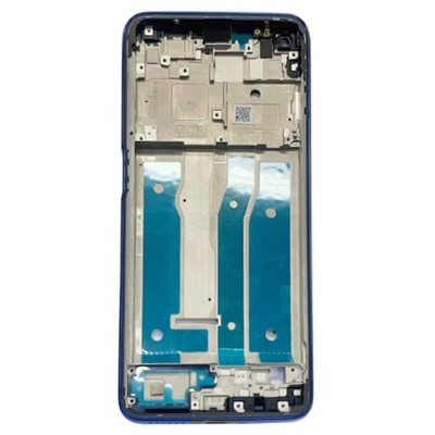 Lcd Frame Middle Chassis For Motorola Moto G Pro Blue By - Maxbhi Com