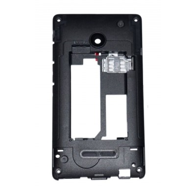 Middle Frame Ring Only For Microsoft Lumia 435 Blue By - Maxbhi Com