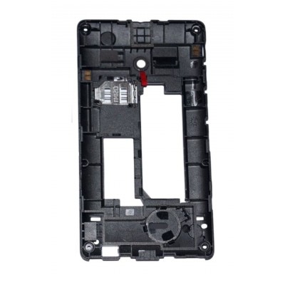 Middle Frame Ring Only For Microsoft Lumia 435 Blue By - Maxbhi Com