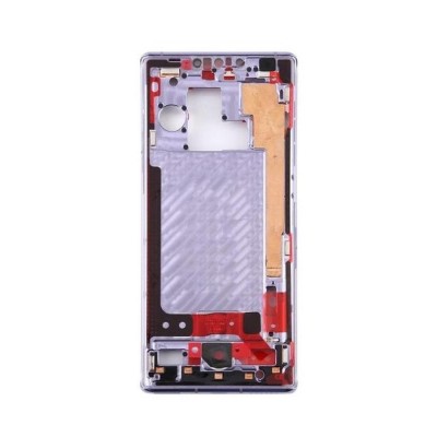 Lcd Frame Middle Chassis For Huawei Mate 30e Pro 5g White By - Maxbhi Com