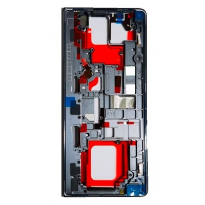 Lcd Frame Middle Chassis For Huawei Mate X2 4g Black By - Maxbhi Com
