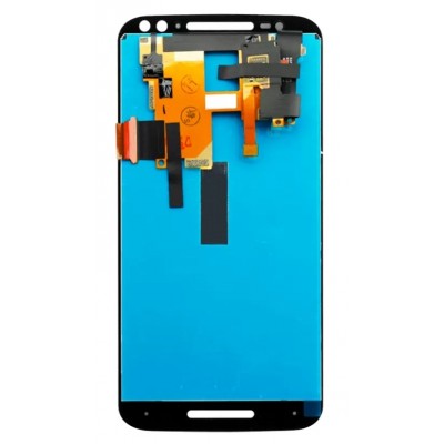 Lcd With Touch Screen For Motorola Moto X Style 32gb Black By - Maxbhi Com