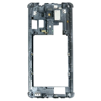Middle Frame Ring Only For Asus Zenfone 2 Laser Ze550kl Silver By - Maxbhi Com