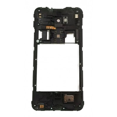 Middle Frame Ring Only For Asus Zenfone Go Zb500kl Blue Silver By - Maxbhi Com
