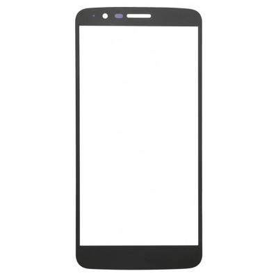 Replacement Front Glass For Lg Stylus 3 Black By - Maxbhi Com