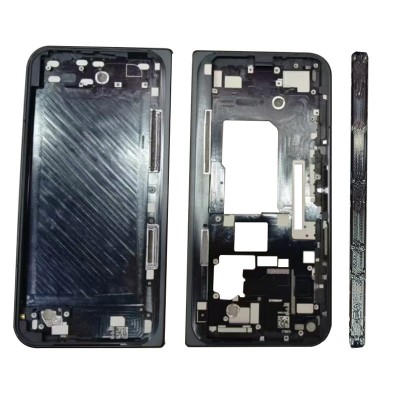Lcd Frame Middle Chassis For Google Pixel 9 Pro Fold Black By - Maxbhi Com