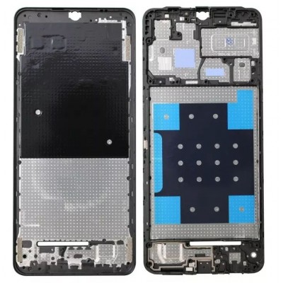 Lcd Frame Middle Chassis For Samsung Galaxy A06 Black By - Maxbhi Com