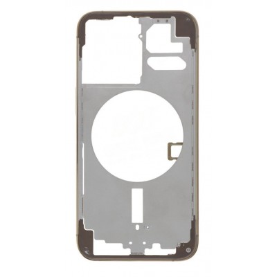 Lcd Frame Middle Chassis For Apple Iphone 13 Pro Gold By - Maxbhi Com