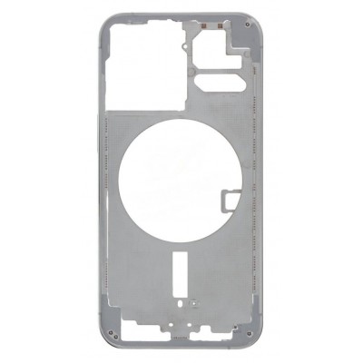 Lcd Frame Middle Chassis For Apple Iphone 13 Pro Silver By - Maxbhi Com