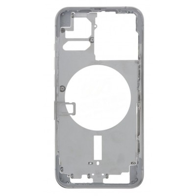 Lcd Frame Middle Chassis For Apple Iphone 13 Pro White By - Maxbhi Com