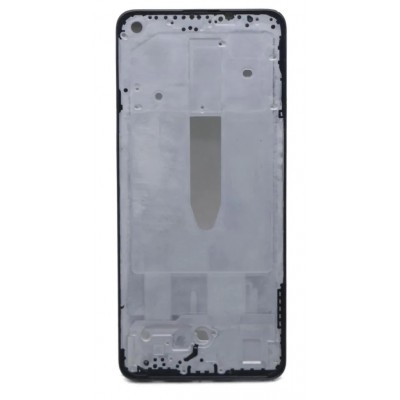 Lcd Frame Middle Chassis For Oppo F21 Pro Black By - Maxbhi Com