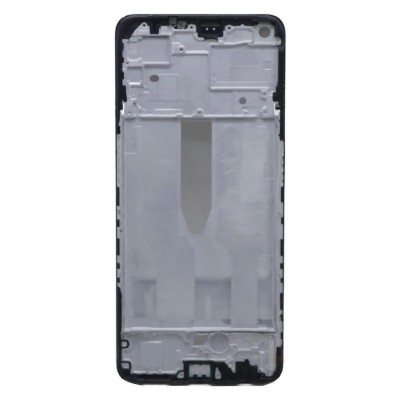 Lcd Frame Middle Chassis For Oppo F21 Pro Black By - Maxbhi Com