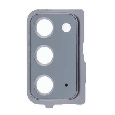 Camera Lens Glass With Frame For Samsung Galaxy Note 20 Grey By - Maxbhi Com