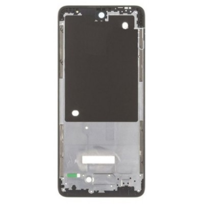 Lcd Frame Middle Chassis For Tecno Spark 20 Black By - Maxbhi Com