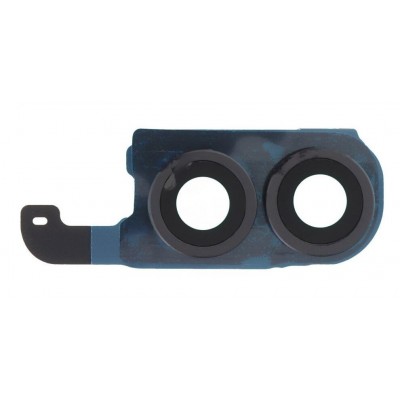 Camera Lens Glass With Frame For Samsung Galaxy Z Flip6 Black By - Maxbhi Com