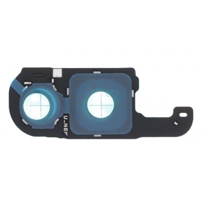 Camera Lens Glass With Frame For Samsung Galaxy Z Flip6 Black By - Maxbhi Com